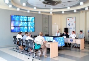 Визит делегации МАГАТЭ в Информационный центр атомной энергетики в Красноярске