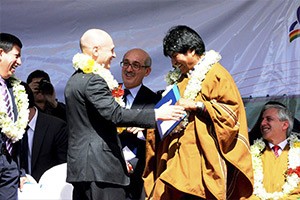 Открытие центра ядерных технологий в Боливии
