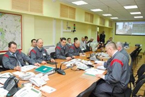 Emergency preparedness exercise at Leningrad  NPP